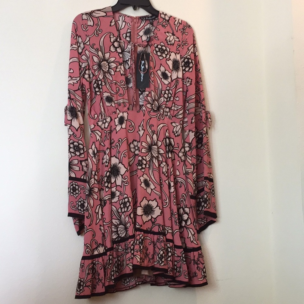 For Love & Lemons Ayla plunging neck mini dress - Picture 8 of 8